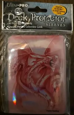 Ultra Pro Sleeves Dragon Art for Yu-Gi-Oh Japanese Size 50 Card Sleeves - Image 1
