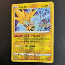 ZAPDOS 029/078 POKEMON CARD (POKEMON GO SET) REVERSE HOLO - Image 4