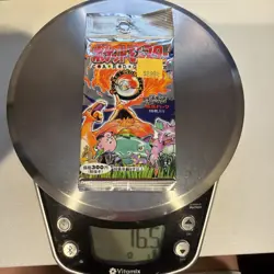 Pokemon Base Set Booster Pack Japanese Charizard Art 10 Cards - Image 1