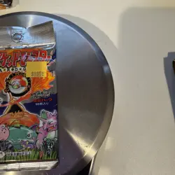 Pokemon Base Set Booster Pack Japanese Charizard Art 10 Cards - Image 4