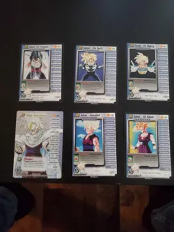 Super Saiyan Gohan Personality cards Lv1-5 + HT Foil [Score DBZ CCG: Cell Saga] - Image 1