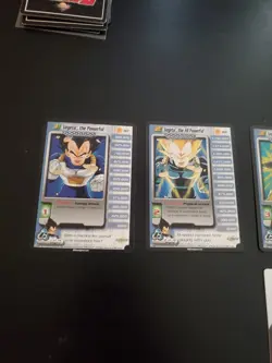 Vegeta Limited 1-3 + HT Cell Saga DBZ CCG Personality Card Set Dragon Ball Z - Image 2