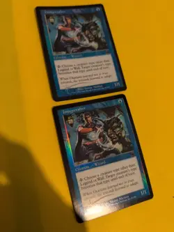 Imagecrafter x2 Wizard Onslaught. MTG Card. Old vintage FOIL. Shooting star. - Image 1