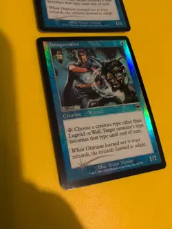 Imagecrafter x2 Wizard Onslaught. MTG Card. Old vintage FOIL. Shooting star. - Image 2