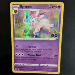 SYLVEON 035/078 POKEMON CARD (POKEMON GO SET) HOLO - Image 1