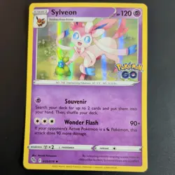 SYLVEON 035/078 POKEMON CARD (POKEMON GO SET) HOLO - Image 2