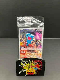 Team Rocket's Wobbuffet 203 SEALED PROMO Sv: Scarlet & Violet Promo Cards Holo - Image 1