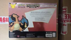 Lance's Charizard V Collection Box — Factory Sealed — Celebrations Pokemon Cards - Image 2