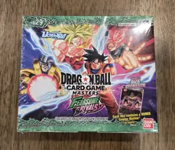 Bandai Dragon Ball Super Card Game Fearsome Rivals English Box Ultra Bout Series - Image 1