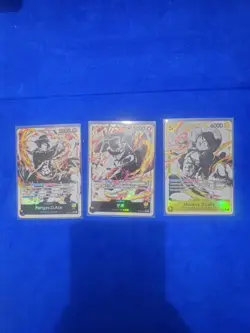 One piece 3 Lot Cards - Image 1