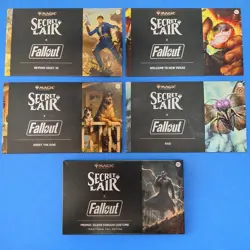 Magic The Gathering Secret Lair x Fallout The Atomic-Grade Bundle + Promo - Image 1