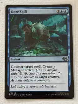 OOZE SPILL 48 UC TEENAGE MUTANT NINJA TURTLES Magic: The Gathering NM/M - Image 1