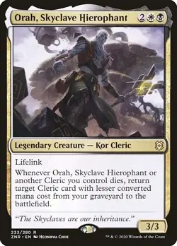 ORAH, SKYCLAVE HIEROPHANT x4 mtg NM-M Zendikar Rising 4 Rare - Image 1
