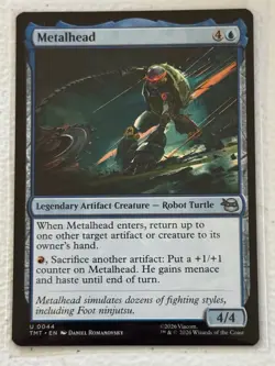 METALHEAD 44 UC TEENAGE MUTANT NINJA TURTLES Magic: The Gathering NM/M - Image 1
