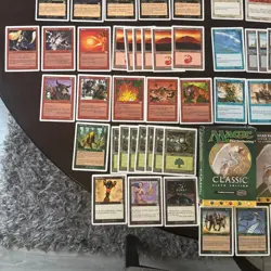 SIXTH 6th EDITION MTG CLASSIC Two Player Starter Deck from Box English Open Box - Image 5