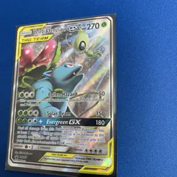 Pokemon TCG Celebi Venusaur GX Tag Team SM167 Sun Moon Black Star Promo - Image 3