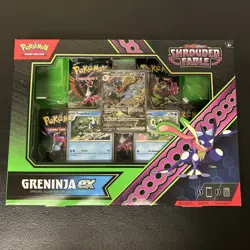 Pokemon TCG: Greninja ex Special Illustration Box Shrouded Fable New Sealed - Image 1