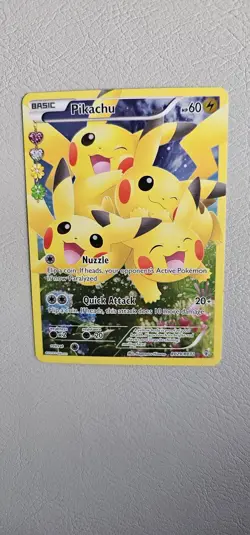 Pikachu (Full Art) RC29/RC32 Generations: Radiant Collection LP Pokemon Card TCG - Image 1