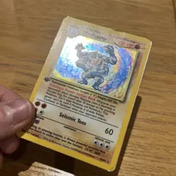 Machamp Holo - 8/102 - 1st Edition Base Set - Pokemon HP TCG Card Rare - Image 3