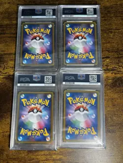 POKEMON PSA 10 ART SET - TEAM UP DANA #173 EVELYN #175 MORGAN #178 & NITA #180 - Image 2