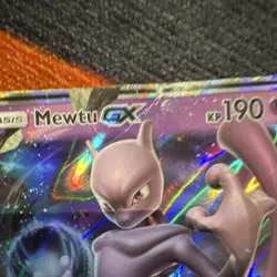 Pokemon Mewtwo GX Shining Legends Full Art Ultra Rare Holo 39/73 German 190 HP - Image 4