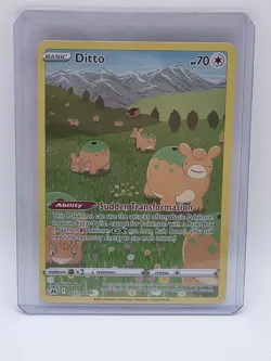 Pokemon Crown Zenith Galarian Gallery LOT 5 - Ditto Mareep Keldeo NM/M Tcg Rare - Image 4