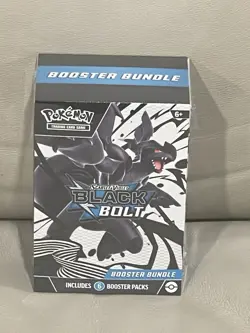 Pokemon TCG: Scarlet & Violet Black Bolt Booster Bundle Box NEW/FACTORY SEALED - Image 1