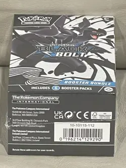 Pokemon TCG: Scarlet & Violet Black Bolt Booster Bundle Box NEW/FACTORY SEALED - Image 4