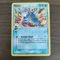 Bagon 43/101 - LP EX Dragon Frontiers - 2006 Common Pokemon TCG Card - Image 1