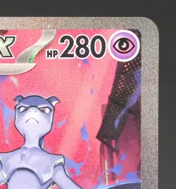 Team Rocket’s Mewtwo ex 231/182 Special Illustration Rare Pokemon NM/MT - Image 4