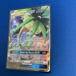 Pokemon TCG Alolan Exeggutor GX Crimson Invasion 74/111 Holo Ultra Rare - Image 2