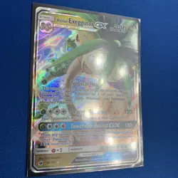 Pokemon TCG Alolan Exeggutor GX Crimson Invasion 74/111 Holo Ultra Rare - Image 3