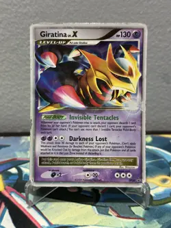 Giratina LV.X DP38 Black Star Promo 2009 Holo Pokemon Card TCG MP ZG1 - Image 1
