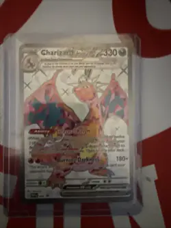 Pokemon TCG Scarlet & Violet Charizard EX 56 Black Star Promo Holo - Image 1