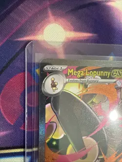 Mega Lopunny ex 128/094 SIR Pokemon Phantasmal Flames NM - Image 2