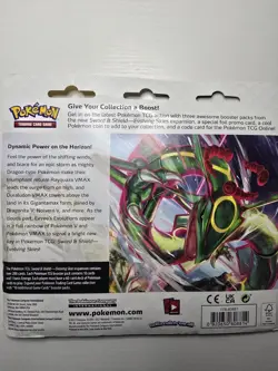 Pokemon Sword and Shield Evolving Skies Three Booster Packs Blister Pack Promo 820650808814 - Image 5