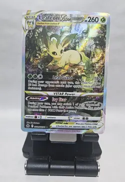 POKEMON TCG Leafeon VSTAR FULL ART Ultra Rare GG35/GG70 Crown Zenith NEAR MINT - Image 1