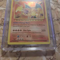 Pokemon Charizard 11/108 Holo XY EVOLUTIONS CGC 8 NM/Mint 2016 Blue Label - Image 3