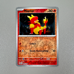 Pokemon TCG Card - Magmar 9/91 Reverse Holo | Common | 2024 Paldean Fates | Mint - Image 2