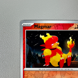 Pokemon TCG Card - Magmar 9/91 Reverse Holo | Common | 2024 Paldean Fates | Mint - Image 3
