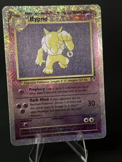 Hypno 25/110 Legendary Collection Reverse Holo Pokemon Card TCG Error Misprint - Image 3