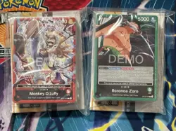 One Piece Demo Deck Set 2026 Version Luffy & Zoro Sealed New - Image 1
