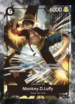 Monkey.D.Luffy (Pirates Party Vol. 3) P-035 English - Promo - Image 1