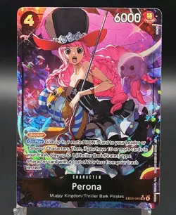 One Piece CCG Perona EB03-045 Alt Art SR English - Image 1