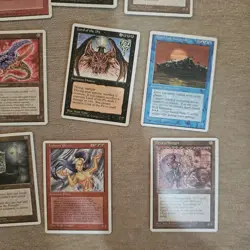 Magic The Gathering MTG Rare Card Lot Fouth Edition 1995 Lord Of The Pit Etc.. - Image 2