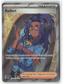 Pokemon Raifort Ultra Rare SV: Prismatic Evolutions 142/131 NM - Image 1
