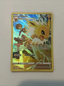 Pokemon TCG Jolteon TG04/TG30 Holo Rare Trainer Gallery Brilliant Stars - Image 1