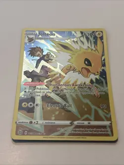 Pokemon TCG Jolteon TG04/TG30 Holo Rare Trainer Gallery Brilliant Stars - Image 2