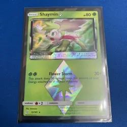 Pokemon TCG Shaymin Prism Star Sun & Moon Team Up 10/181 Holo Holo Rare - Image 1
