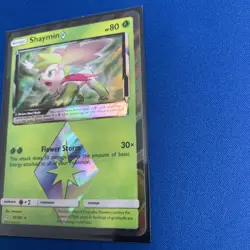 Pokemon TCG Shaymin Prism Star Sun & Moon Team Up 10/181 Holo Holo Rare - Image 3
